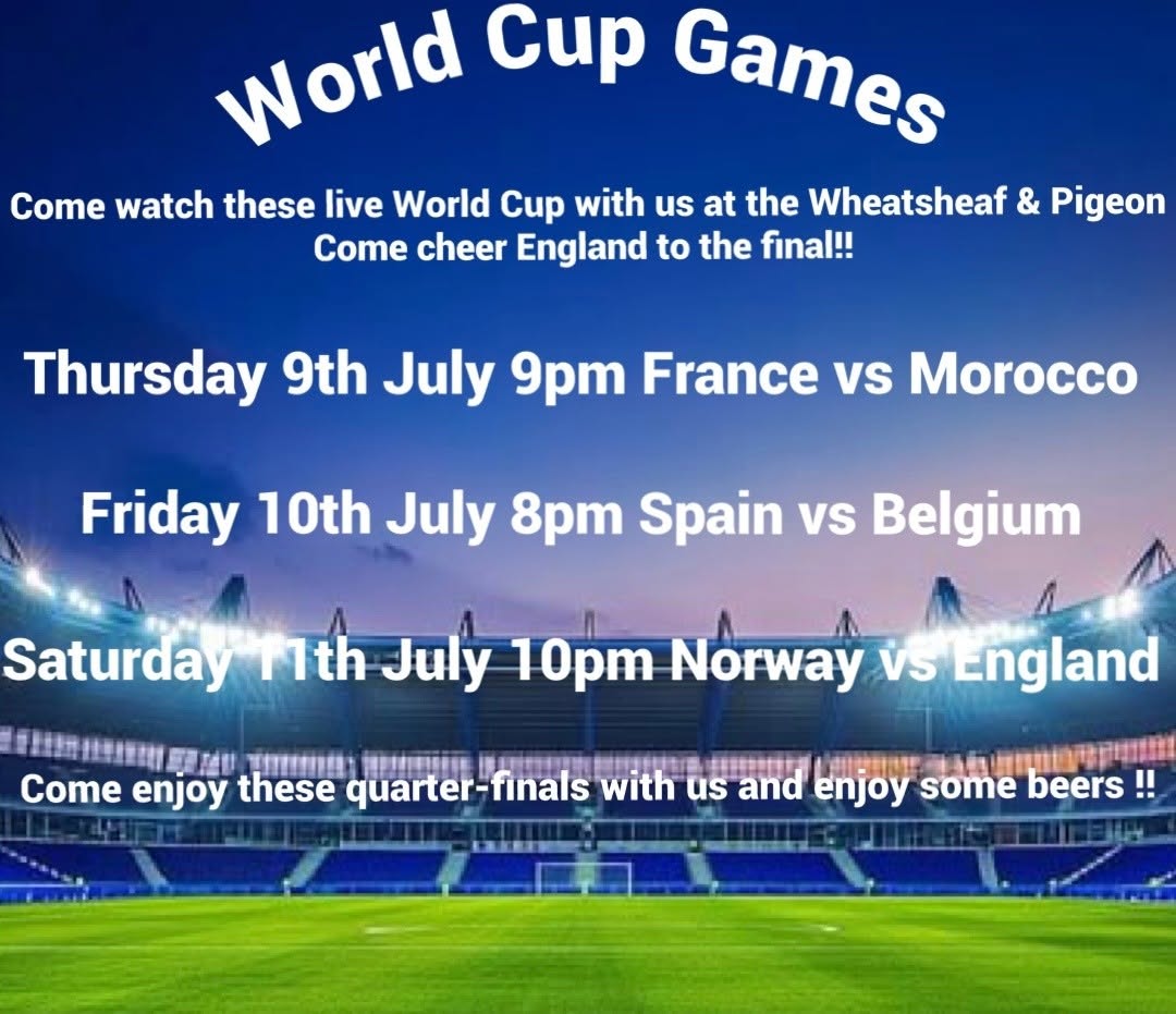 World Cup games